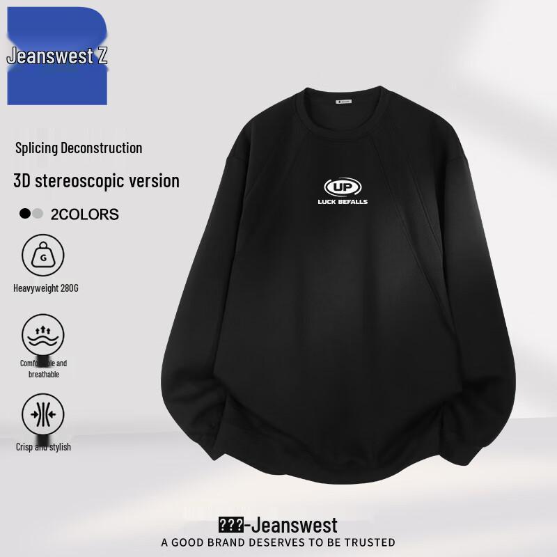 Jeanswest Men s 2025 Spring/Autumn Heavyweight Letter Print Pullover Sweatshirt 4XL
Jeanswest Men s 2025 Spring/Autumn Heavyweight Letter Print Pullover Sweatshirt 4XL