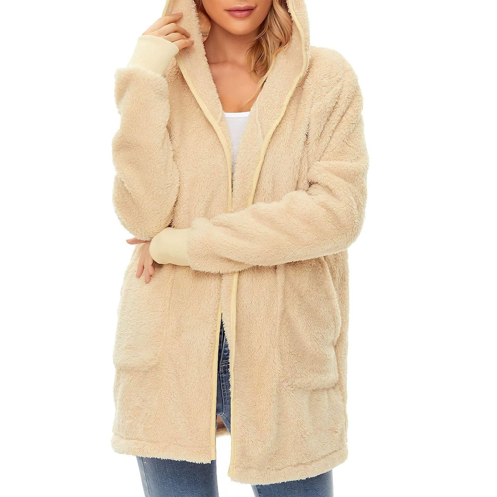 Женский повседневный кардиган с капюшоном на флисовой подкладке, однотонное пальто с длинными рукавами M хаки
Женский повседневный кардиган с капюшоном на флисовой подкладке, однотонное пальто с длинными рукавами M хаки