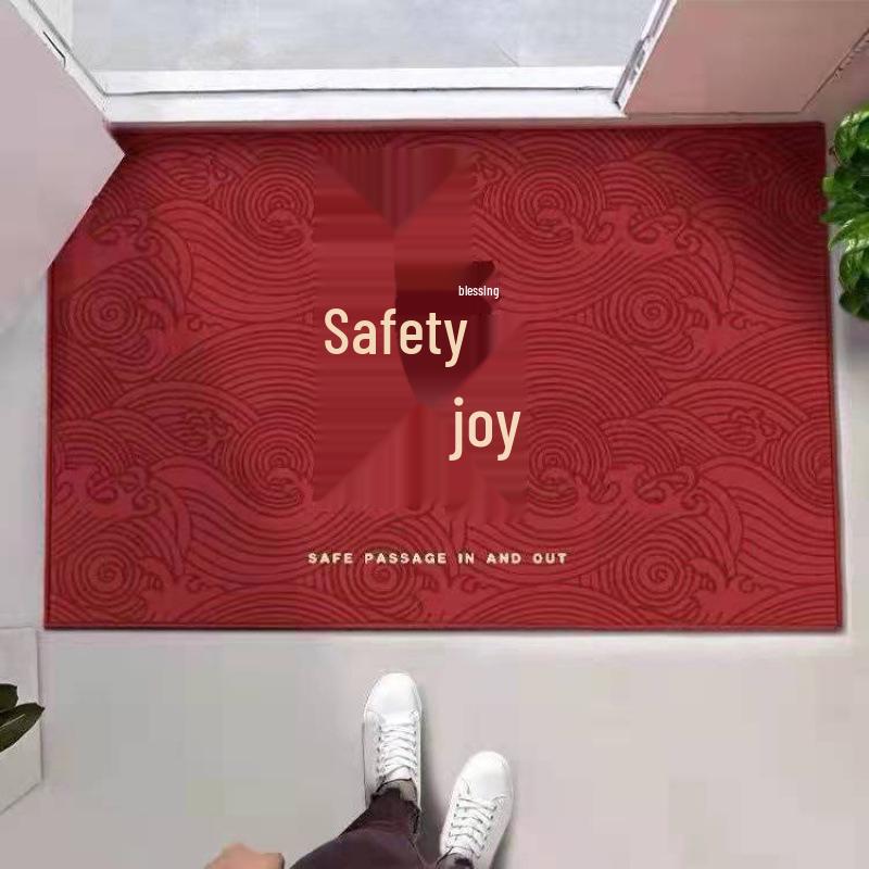 Festive Red Silicone Bottom Indoor Doormat for Entryway and Bathroom 50x80 cm
Festive Red Silicone Bottom Indoor Doormat for Entryway and Bathroom 50x80 cm