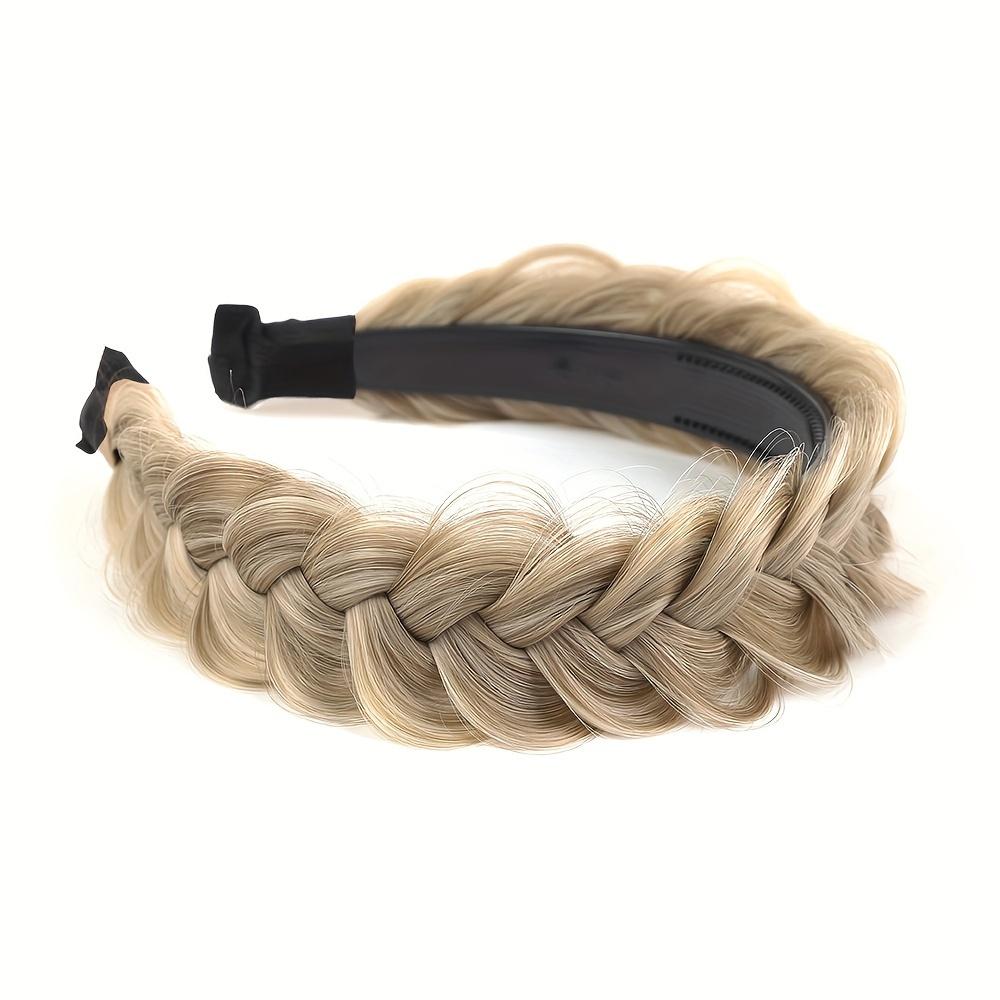 Single Piece Braided Wig Headband with Teeth Non Slip Fishbone Knot Hair, Matte High Temperature for Securing Wigs HU for Theater, Costumes, Daily колір світло кави
Single Piece Braided Wig Headband with Teeth Non Slip Fishbone Knot Hair, Matte High Temperature for Securing Wigs HU for Theater, Costumes, Daily колір світло кави