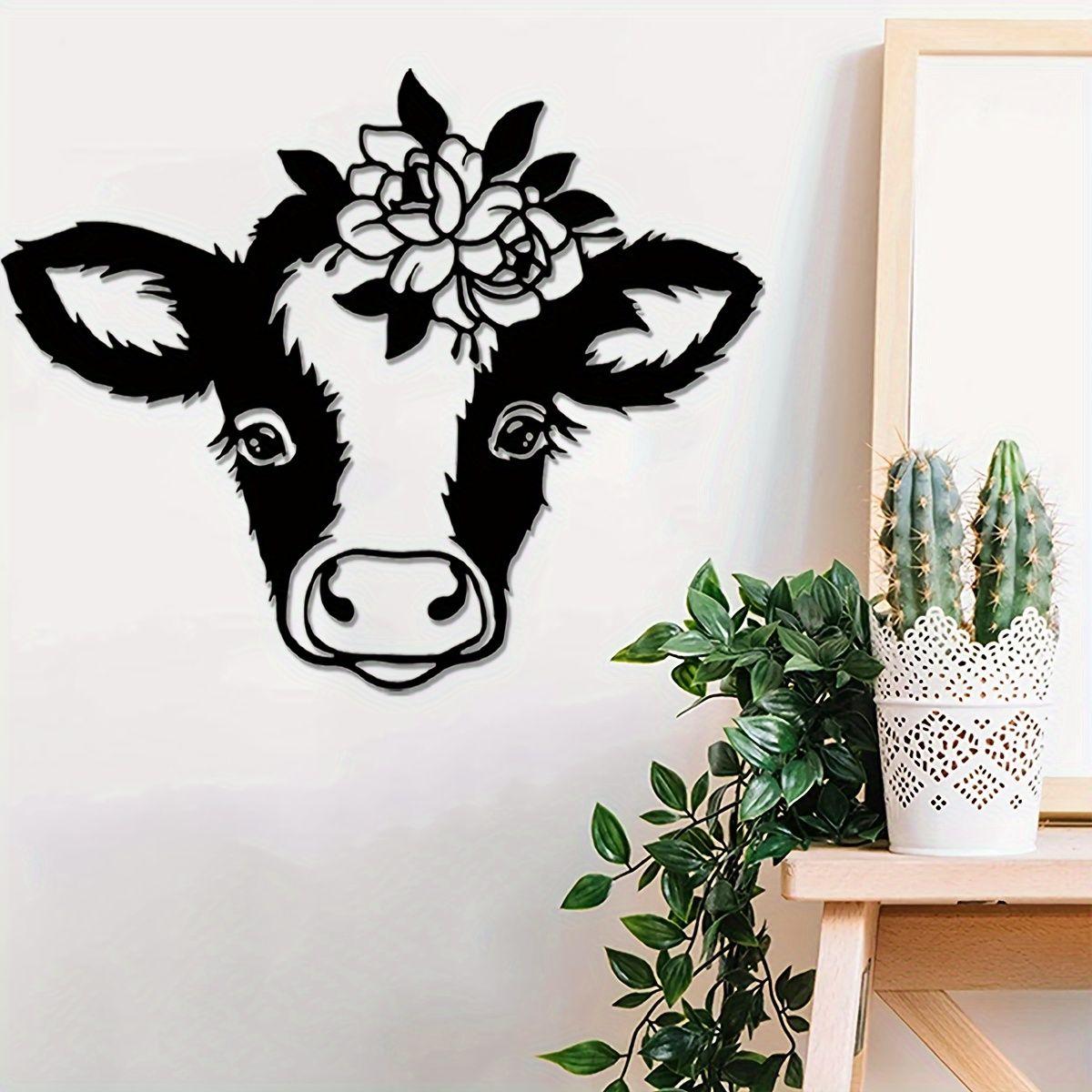 Metal Cow Wall Art for Kids Room Decor
Metal Cow Wall Art for Kids Room Decor