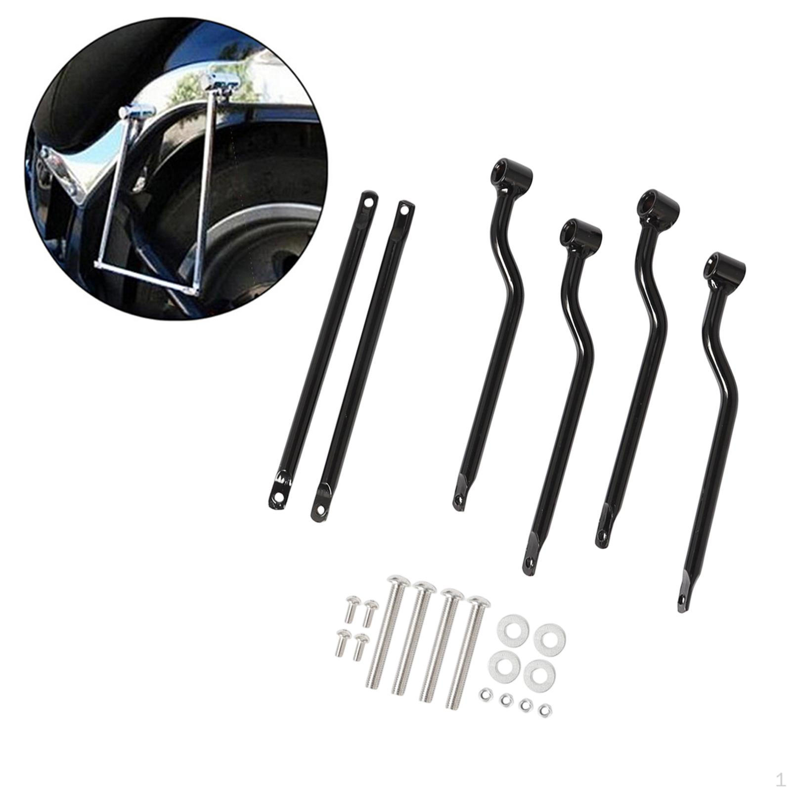 Saddlebag Support Bar Brackets Easy Installation Side Mount Holder чёрный
Saddlebag Support Bar Brackets Easy Installation Side Mount Holder чёрный