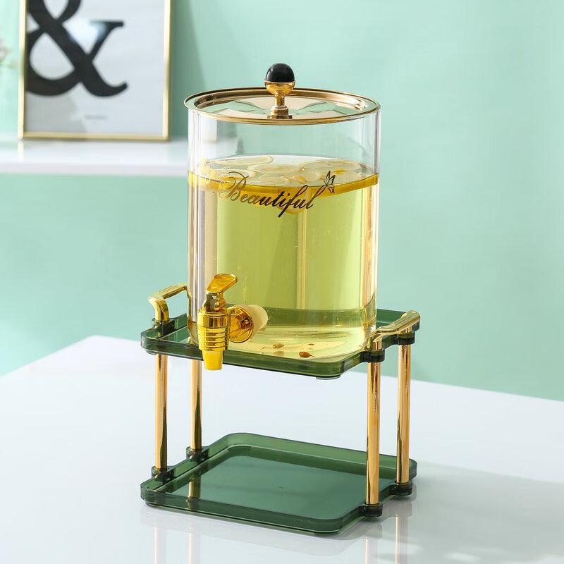 Changbaosen 3.6L Cold Water Pitcher with Tap and Double-Layer Green Stand
Changbaosen 3.6L Cold Water Pitcher with Tap and Double-Layer Green Stand