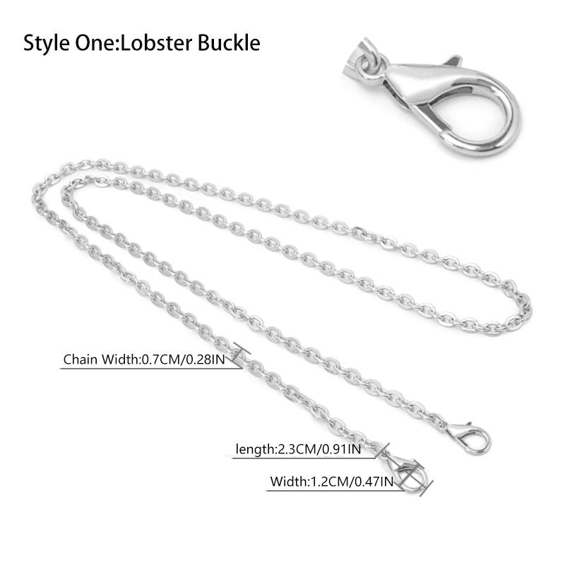 60/110cm Bag Chain Women Bags Chain Accessories Metal Extension Chains Crossbody Belt Replacement Bags Strap For Women s Bag 60CM
60/110cm Bag Chain Women Bags Chain Accessories Metal Extension Chains Crossbody Belt Replacement Bags Strap For Women s Bag 60CM