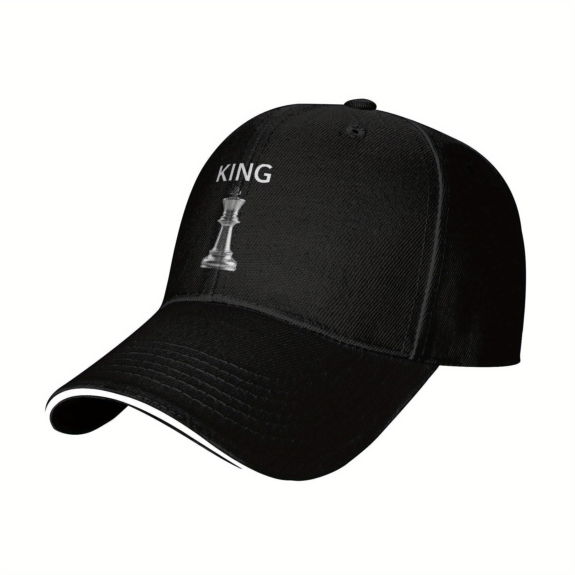 King Chess Piece Baseball Cap Polyester Adjustable Unisex Summer Outdoor Sport Cap One Size
King Chess Piece Baseball Cap Polyester Adjustable Unisex Summer Outdoor Sport Cap One Size