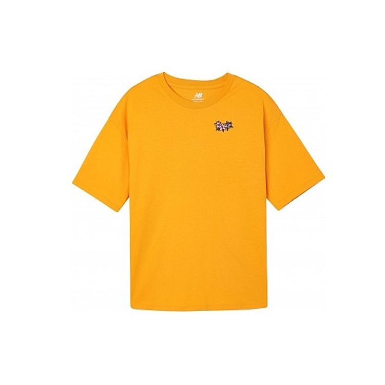 New Balance Floral Embroidery Short Sleeve T-Shirt Women Tops Orange AWT01536-CWY
New Balance Floral Embroidery Short Sleeve T-Shirt Women Tops Orange AWT01536-CWY