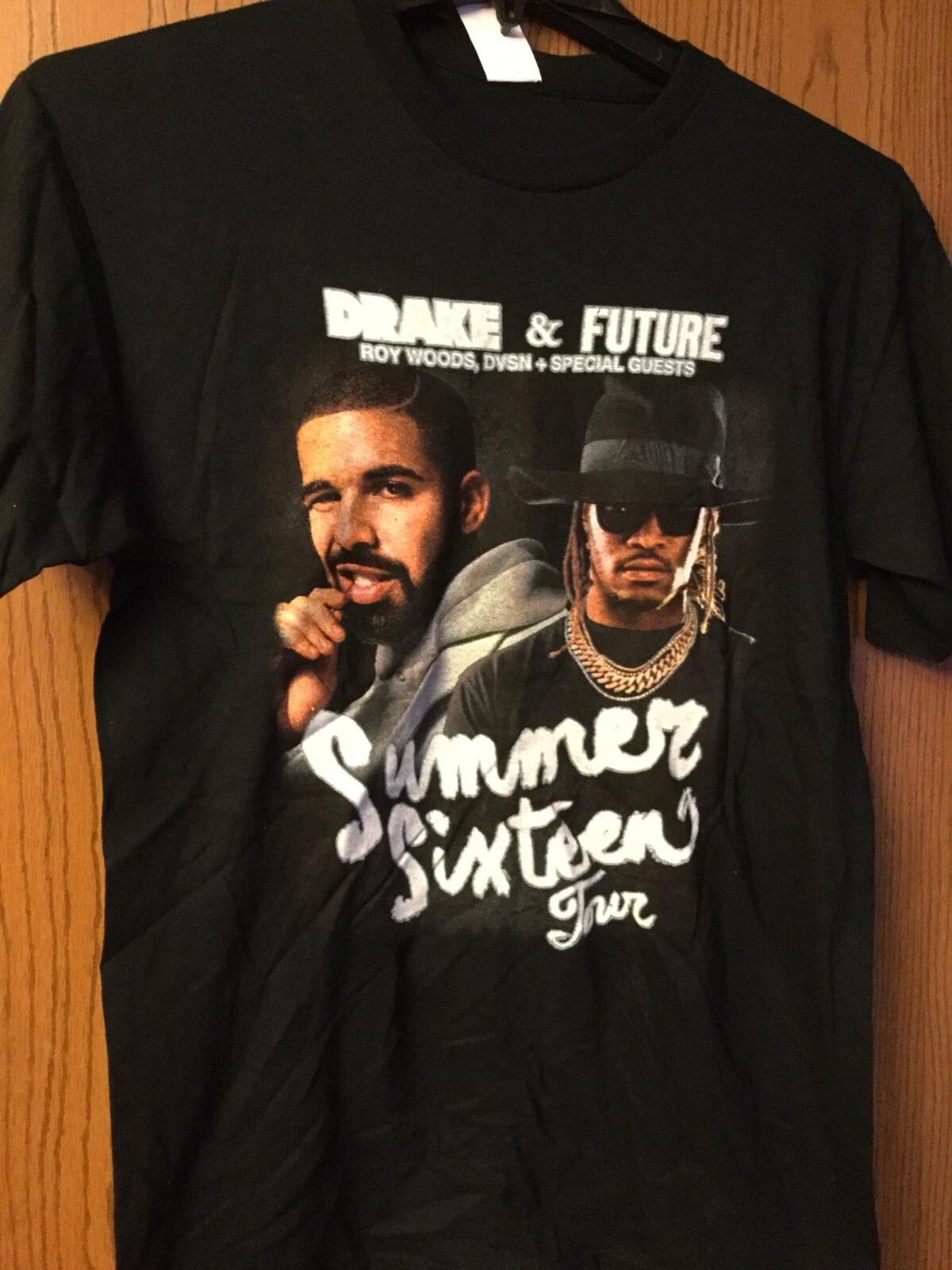 Drake & Future - 2016 Black Tour Shirt. M. XL
Drake & Future - 2016 Black Tour Shirt. M. XL