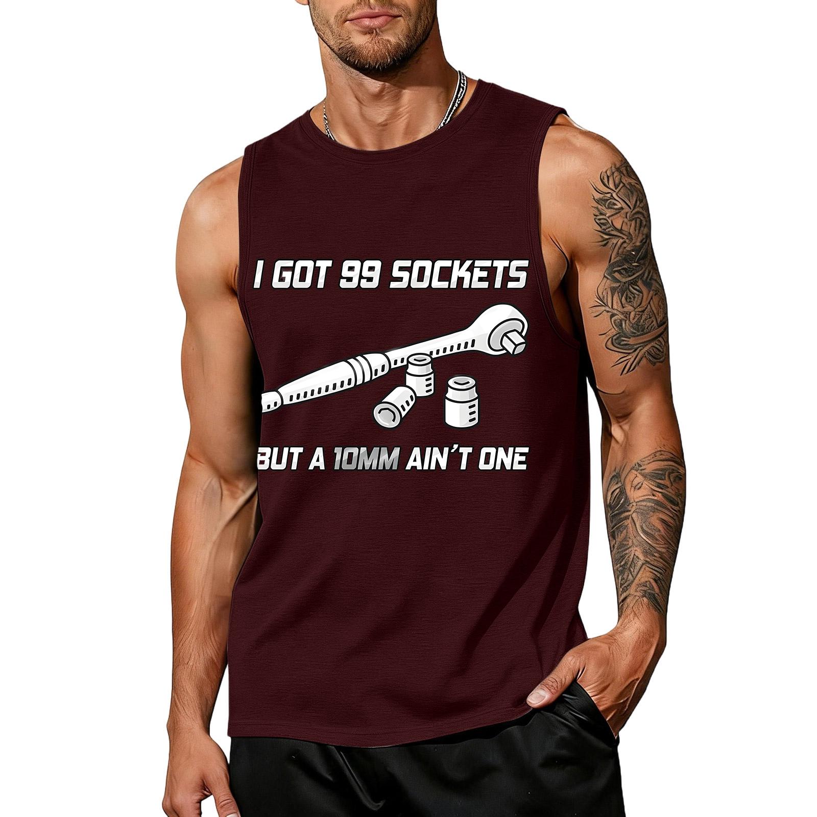 Men s Casual Sleeveless Tank Top Workwear Labor Day Printed Muscle Shirt Lightweight Comfortable Fit XL винний
Men s Casual Sleeveless Tank Top Workwear Labor Day Printed Muscle Shirt Lightweight Comfortable Fit XL винний
