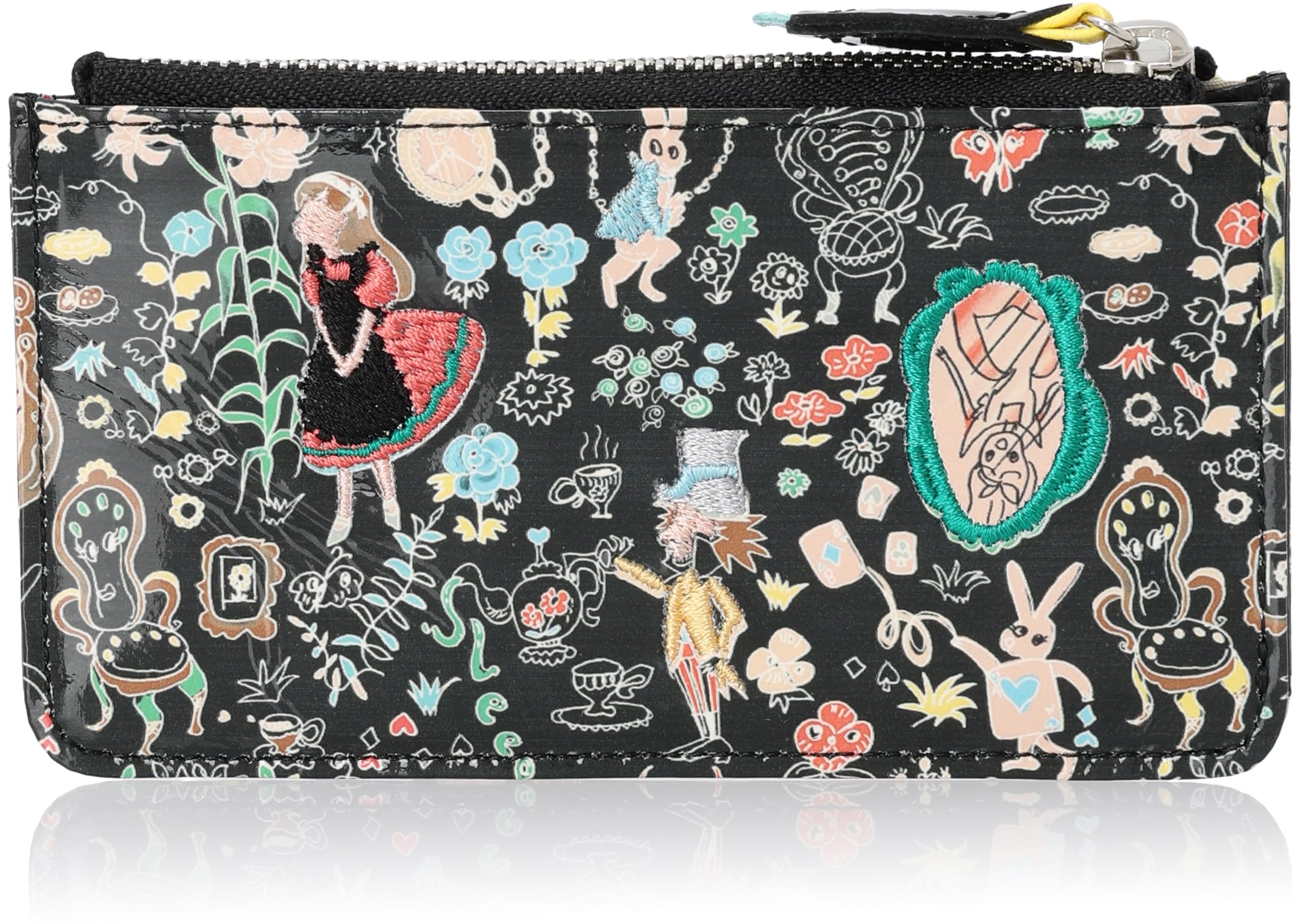 Tsumori Chisato Alice in Wonderland Fragment Case, Black, Mini Wallet, Card Case, Coin Purse
Tsumori Chisato Alice in Wonderland Fragment Case, Black, Mini Wallet, Card Case, Coin Purse