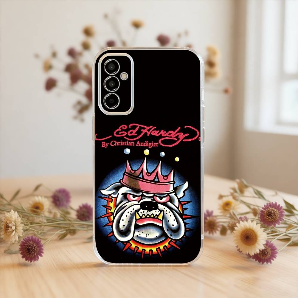 Classic Ed Brands Hardy Phone Case For SamsungA10,12,20,21S,30,31,40,50,51,52,70,71 Transparent Cover Samsung a12
Classic Ed Brands Hardy Phone Case For SamsungA10,12,20,21S,30,31,40,50,51,52,70,71 Transparent Cover Samsung a12