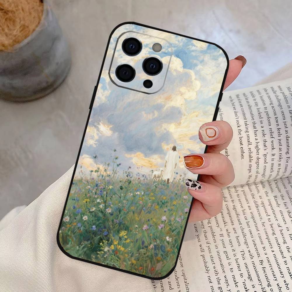 Oil Painting Series Phone Case For iPhone 17,16,15,14,13,12,11 Plus,Pro Max,XS,Soft Silicone Black Cover iPhone16e
Oil Painting Series Phone Case For iPhone 17,16,15,14,13,12,11 Plus,Pro Max,XS,Soft Silicone Black Cover iPhone16e