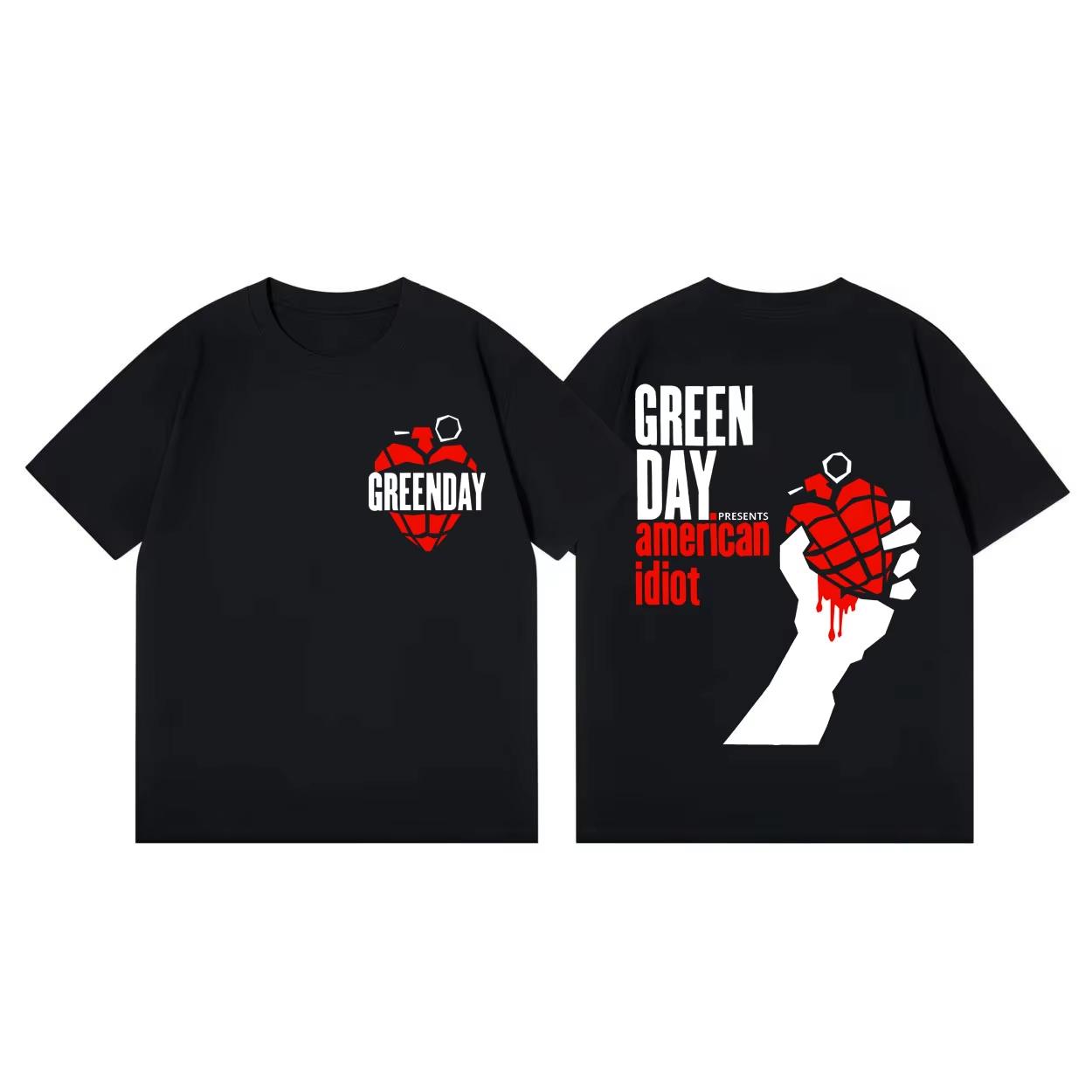 Футболка Green Day Inspired Tour 2026 Панк-рок Поп-музыка Короткий рукав Унисекс Женская Мода Повседневные Футболки Стритвир S
Футболка Green Day Inspired Tour 2026 Панк-рок Поп-музыка Короткий рукав Унисекс Женская Мода Повседневные Футболки Стритвир S