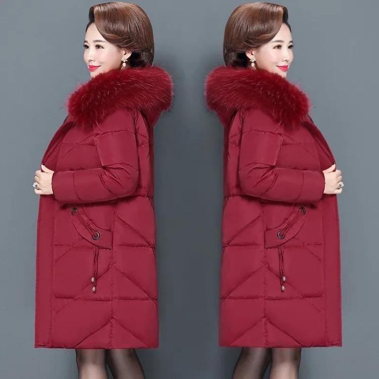Warm Thick Winter Down Jackets for Women Cotton Padded Parkas Middle Aged Mothers Winter Coat 7XL червоний
Warm Thick Winter Down Jackets for Women Cotton Padded Parkas Middle Aged Mothers Winter Coat 7XL червоний