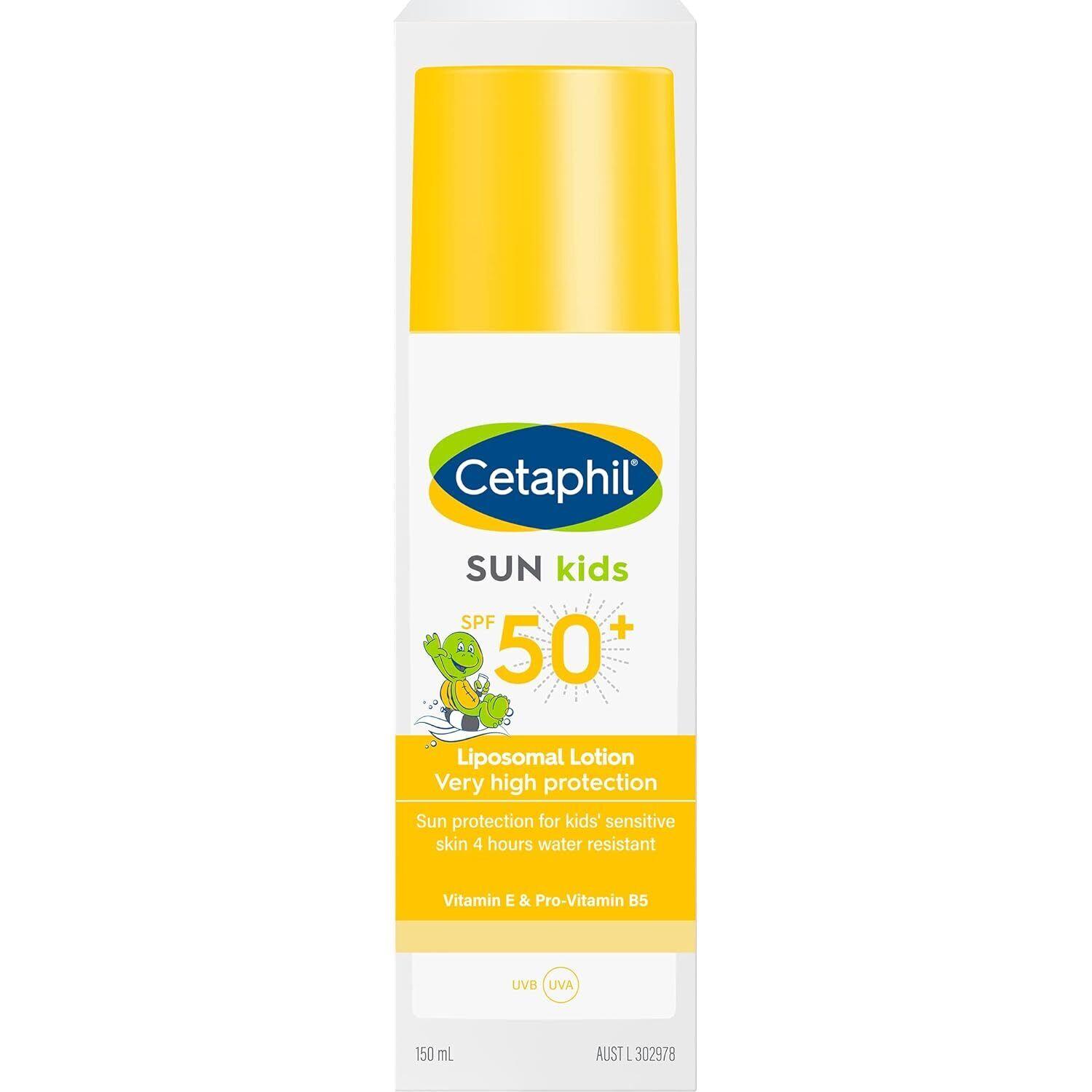 Cetaphil Sun Kids Липосомальный лосьон SPF 50+, солнцезащитный крем с очень высокой степенью защиты 150 мл
Cetaphil Sun Kids Липосомальный лосьон SPF 50+, солнцезащитный крем с очень высокой степенью защиты 150 мл
