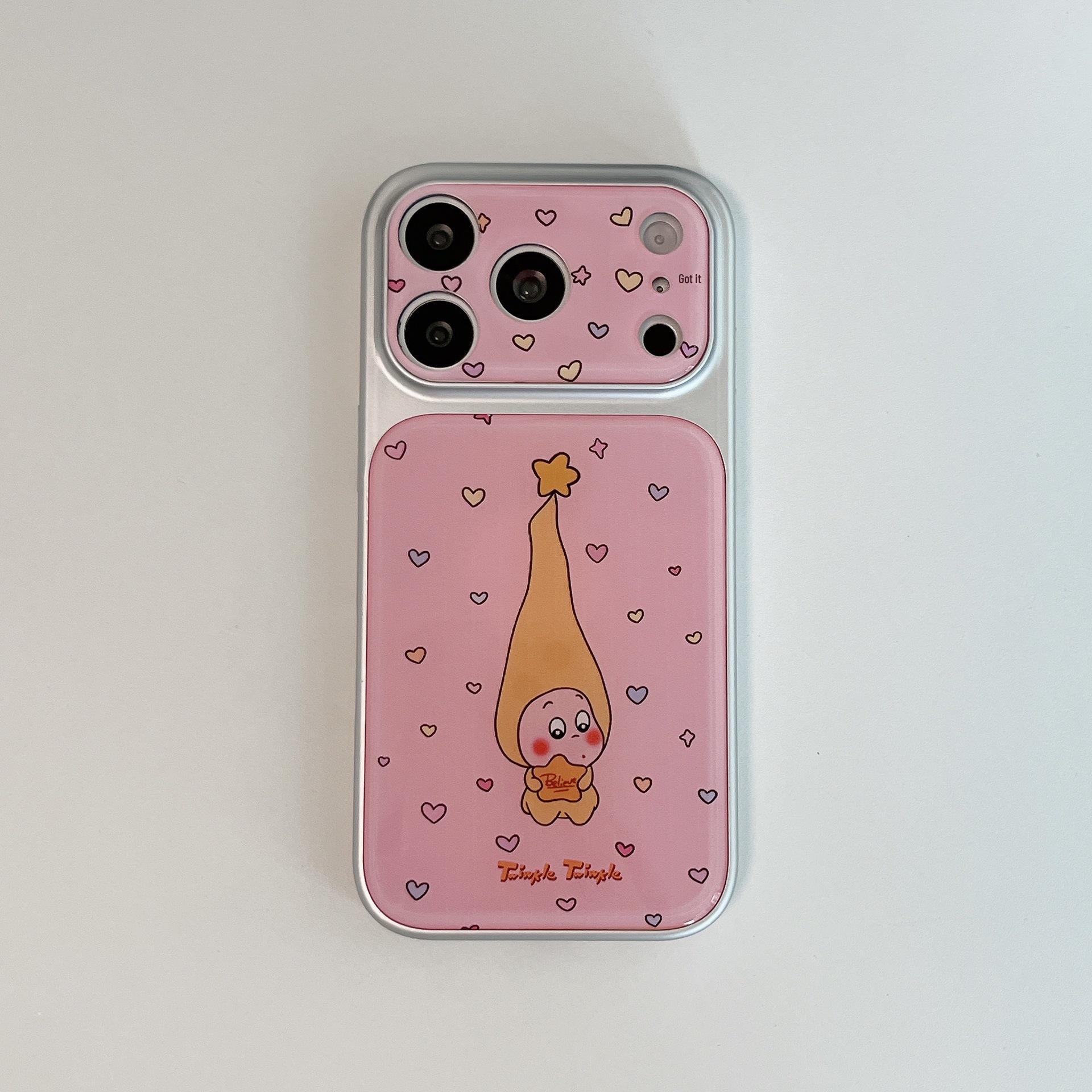Acrylic Heart & Star Ice-Feel Phone Case for Apple Painted серебряный
Acrylic Heart & Star Ice-Feel Phone Case for Apple Painted серебряный