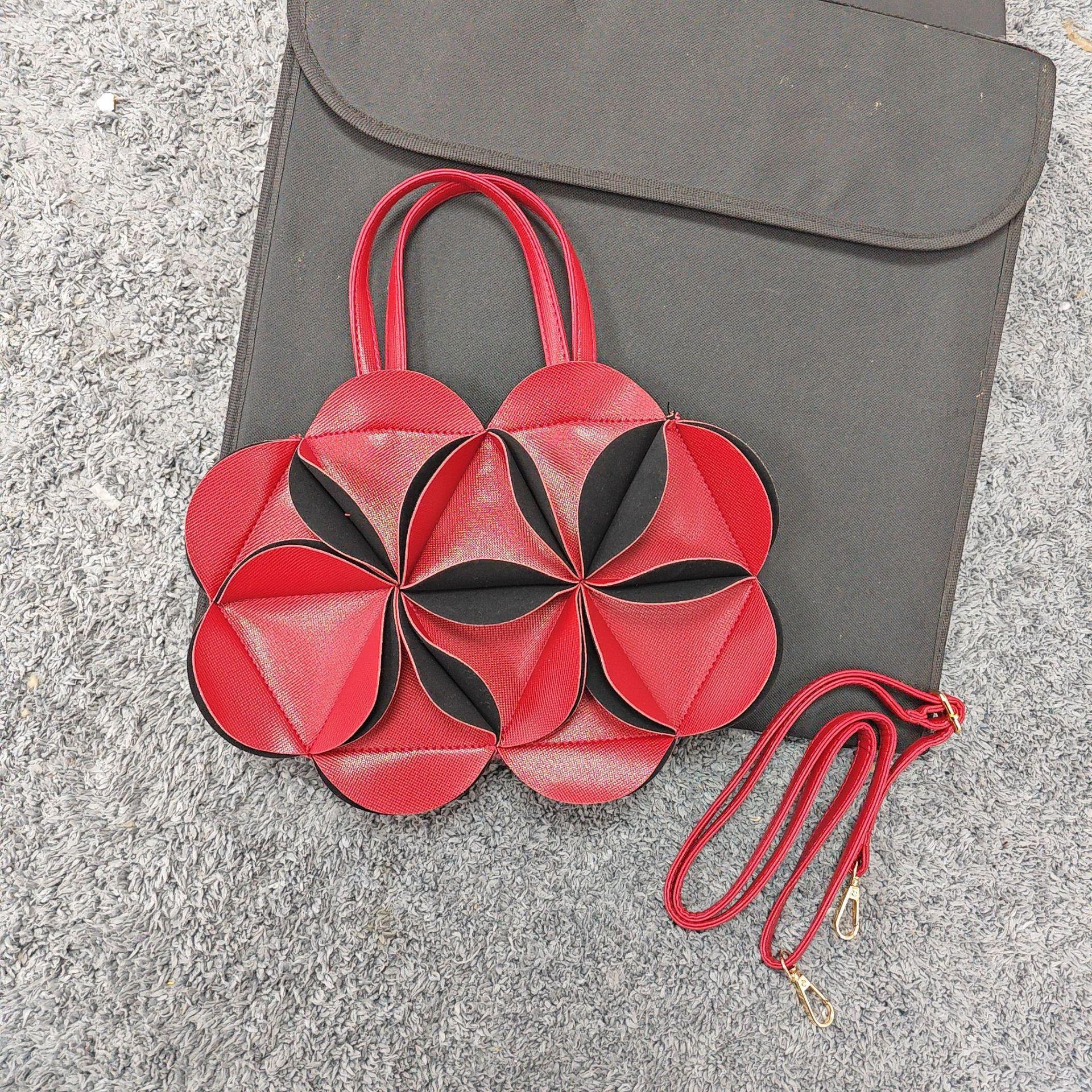Niche Design Three-Dimensional Flower Handbag, High-End Splicing Shoulder Messenger Bag, Trendy Women S Tote Bag 29*4*22 CM красный
Niche Design Three-Dimensional Flower Handbag, High-End Splicing Shoulder Messenger Bag, Trendy Women S Tote Bag 29*4*22 CM красный