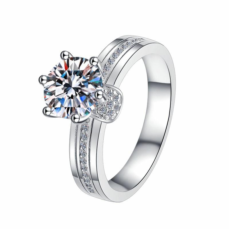 D цвет 2/3CT кольцо с муассанитом из стерлингового серебра S925 женское кольцо обручальное кольцо классическое обручальное кольцо обручальное кольцо подарок для подруги
D цвет 2/3CT кольцо с муассанитом из стерлингового серебра S925 женское кольцо обручальное кольцо классическое обручальное кольцо обручальное кольцо подарок для подруги