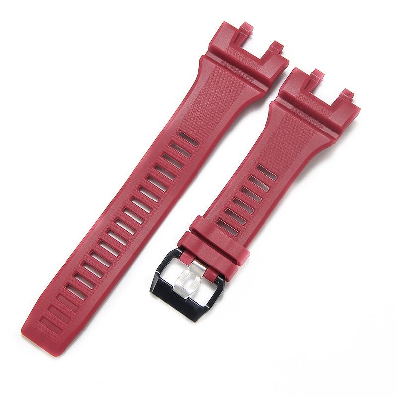 Полімерний ремінець для годинника, сумісний для Casio GBA-900-1 4A 7 900RD 900 жіночий гумовий спортивний браслет на зап ястя з пряжкою-штифтом темно-червоний колір
Полімерний ремінець для годинника, сумісний для Casio GBA-900-1 4A 7 900RD 900 жіночий гумовий спортивний браслет на зап ястя з пряжкою-штифтом темно-червоний колір