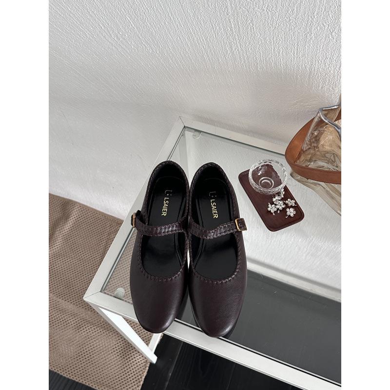 2025 early autumn new French retro threading round head super soft leather flat Mary Jane shoes women s single shoes 39
2025 early autumn new French retro threading round head super soft leather flat Mary Jane shoes women s single shoes 39