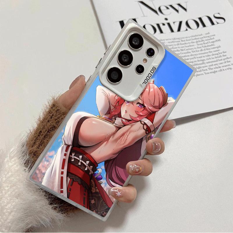 Genshin Impact Yae Miko Soft Phone Case for Samsung Galaxy S24 S25 FE S26 Edge S23 Ultra S22 Plus S21 + Shockproof Cover Back Sh Samsung S22 Ultra
Genshin Impact Yae Miko Soft Phone Case for Samsung Galaxy S24 S25 FE S26 Edge S23 Ultra S22 Plus S21 + Shockproof Cover Back Sh Samsung S22 Ultra