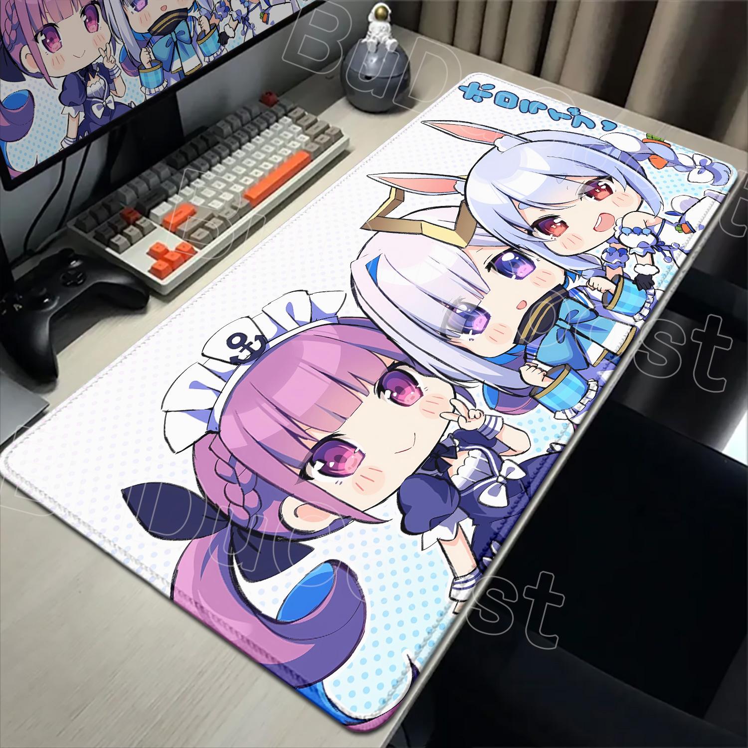 Kawaii Amane Kanata Anime Mousepad XXL Game Girl Hololive Mouse Pad PC Computer Locking Edge Laptop Notebook Desk Mat 600x300x2mm
Kawaii Amane Kanata Anime Mousepad XXL Game Girl Hololive Mouse Pad PC Computer Locking Edge Laptop Notebook Desk Mat 600x300x2mm