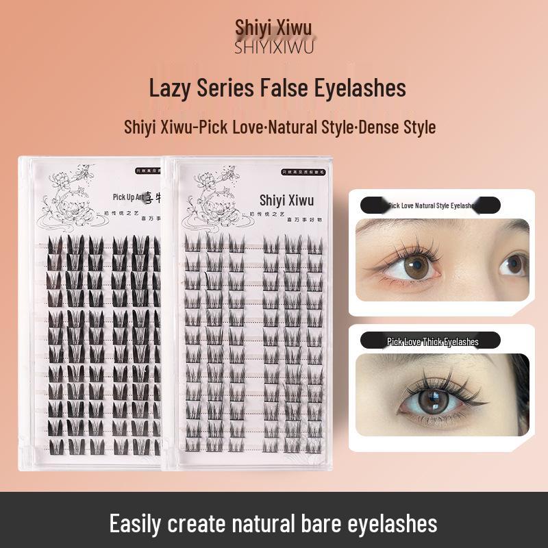High-Capacity Cat-Eye Natural False Eyelashes - Single Cluster Segmented Devil Barbie Style
High-Capacity Cat-Eye Natural False Eyelashes - Single Cluster Segmented Devil Barbie Style
