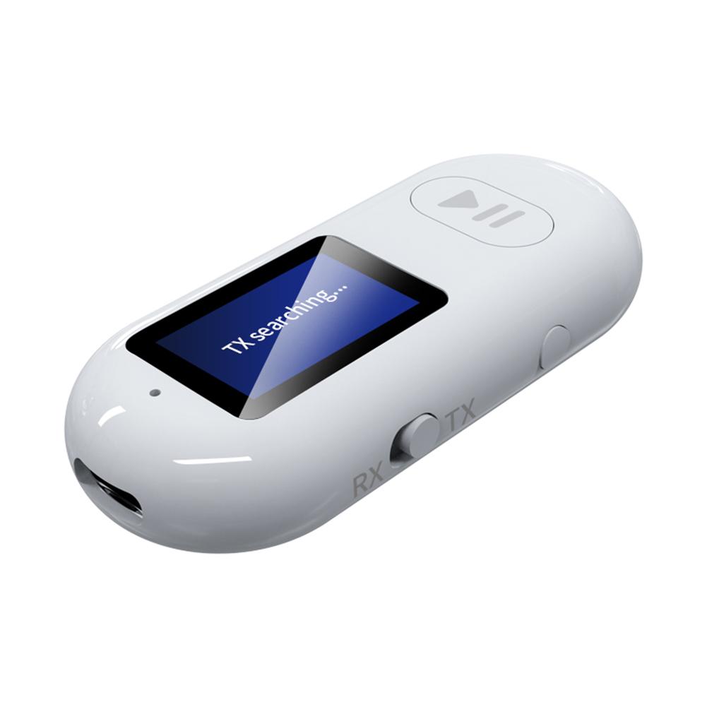 Bluetooth-приймач Прийом і передача Два-в-одному 3,5 мм Type-c Двоінтерфейсний Bluetooth Прослуховування пісні Бездротовий роз єм білий
Bluetooth-приймач Прийом і передача Два-в-одному 3,5 мм Type-c Двоінтерфейсний Bluetooth Прослуховування пісні Бездротовий роз єм білий