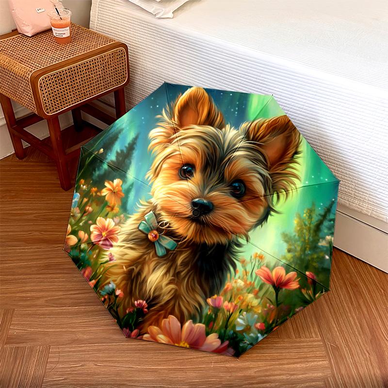 1 PC Automatic Folding Umbrella - Yorkshire Terrier Pattern, Portable & Foldable Design with 8 Ribs, Christmas Birthday Gifts
1 PC Automatic Folding Umbrella - Yorkshire Terrier Pattern, Portable & Foldable Design with 8 Ribs, Christmas Birthday Gifts