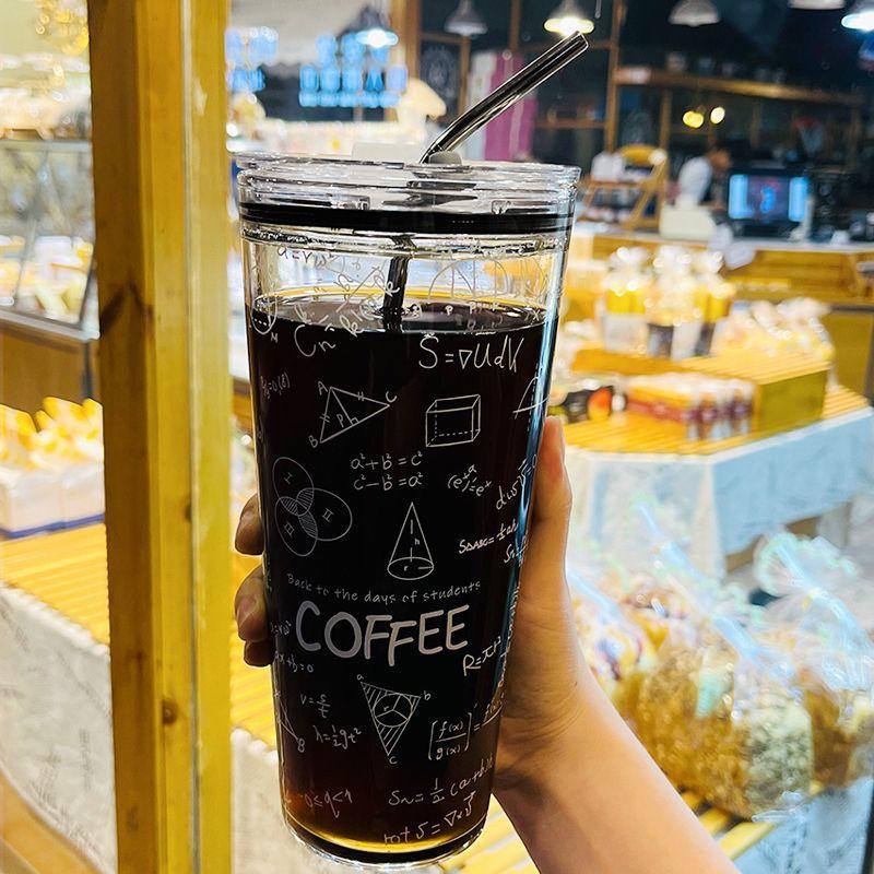 1000ml Transparent Glass Cup Coffee Mug With Lid Straw Heat-Resistant Glass Water Bottle Glasses For Drinks Milk Wine Cup 1000ml
1000ml Transparent Glass Cup Coffee Mug With Lid Straw Heat-Resistant Glass Water Bottle Glasses For Drinks Milk Wine Cup 1000ml
