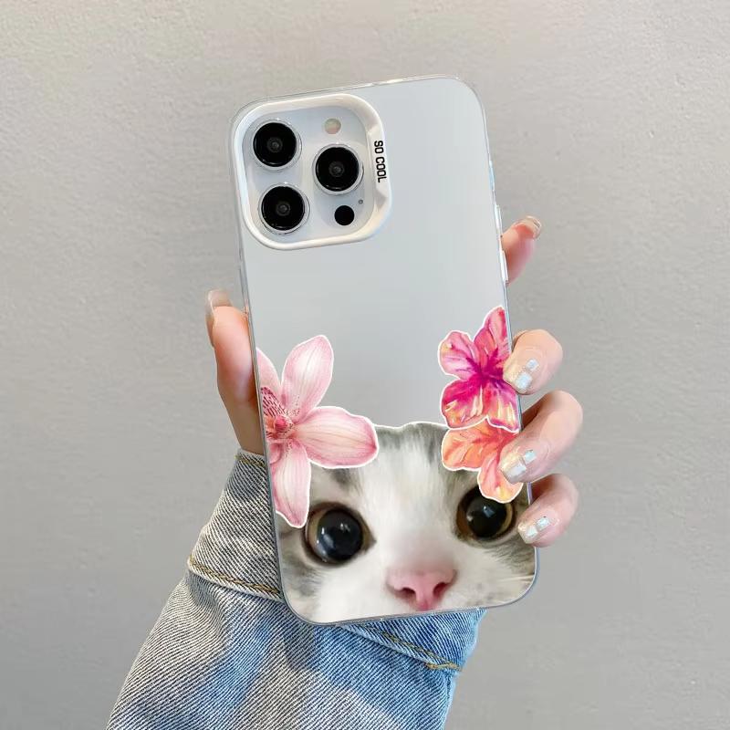 Cute Kitten Cat & Flowers Pattern Phone Case For Samsung Galaxy S26 S25 Ultra S24 S23 FE S22 S21 Plus A56 A55 Hard Matte Cover Galaxy S20 Ultra
Cute Kitten Cat & Flowers Pattern Phone Case For Samsung Galaxy S26 S25 Ultra S24 S23 FE S22 S21 Plus A56 A55 Hard Matte Cover Galaxy S20 Ultra