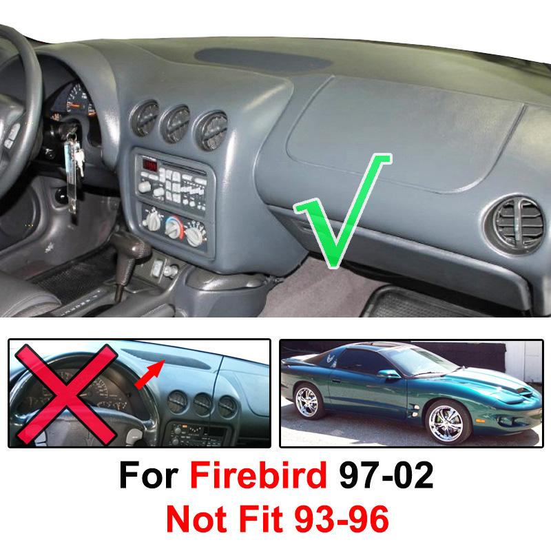 For Pontiac Firebird Trans AM 1997 1998 - 2001 2002 Dash Mat Dashboard Cover Dashmat Anti-dirty Pad Carpet Guard Car Accessories
For Pontiac Firebird Trans AM 1997 1998 - 2001 2002 Dash Mat Dashboard Cover Dashmat Anti-dirty Pad Carpet Guard Car Accessories