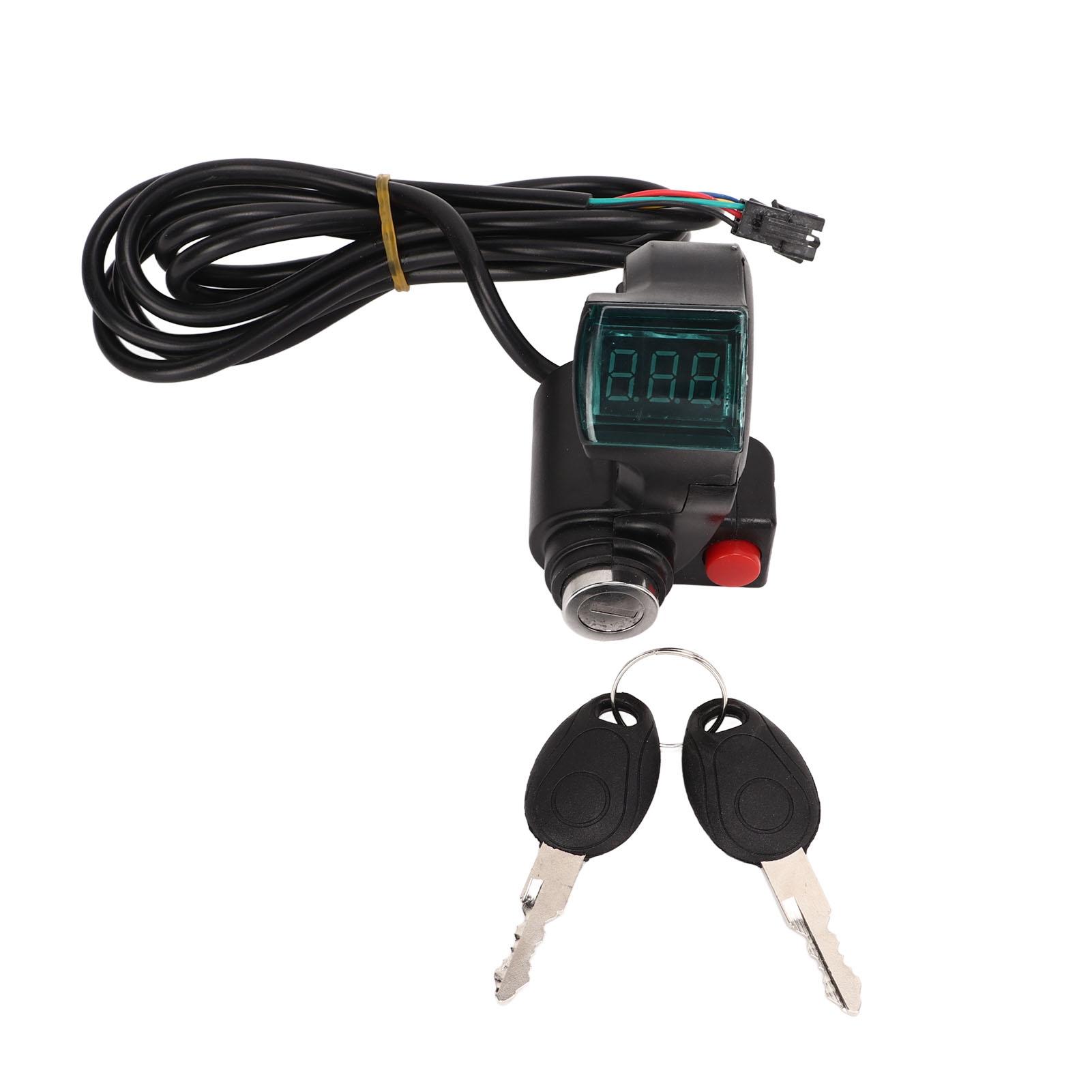 Electric Bike Twist Throttle ABS with Green Screen Lock Keys Electric Bike Throttle Grip For
Electric Bike Twist Throttle ABS with Green Screen Lock Keys Electric Bike Throttle Grip For