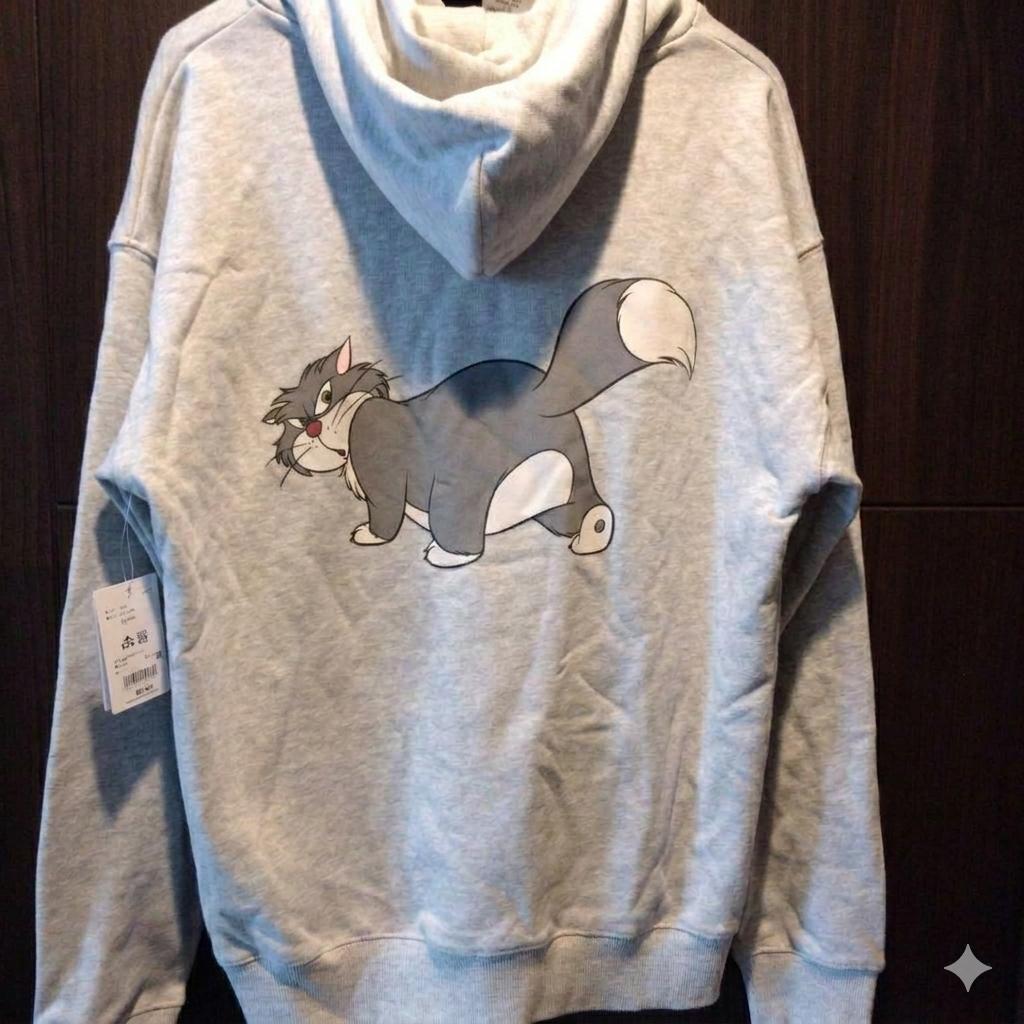 Disney Store japan CAT DAY 2025 Cinderella Lucifer Jack Gus hoodie Gray
Disney Store japan CAT DAY 2025 Cinderella Lucifer Jack Gus hoodie Gray