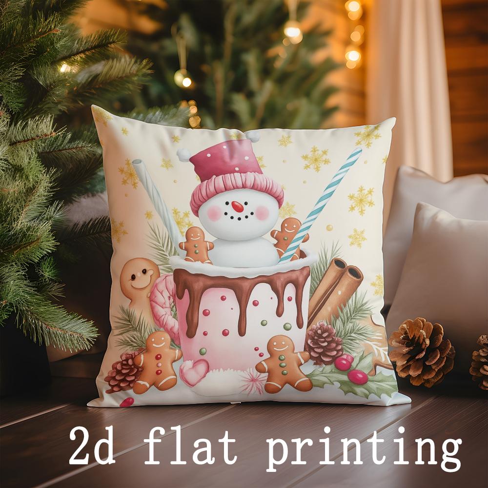 Home Decor Hello Winter & Snowy Themed Pillow Covers Pattern Cushion Cover Suitable for Sofa Bedroom Car Pillow Cover 16x16Inch
Home Decor Hello Winter & Snowy Themed Pillow Covers Pattern Cushion Cover Suitable for Sofa Bedroom Car Pillow Cover 16x16Inch