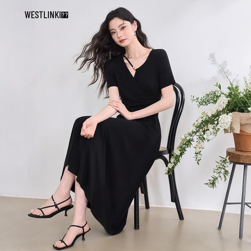 Xiyu Women s French Style Slim-Fit Round Neck Short Sleeve Long Dress XL
Xiyu Women s French Style Slim-Fit Round Neck Short Sleeve Long Dress XL