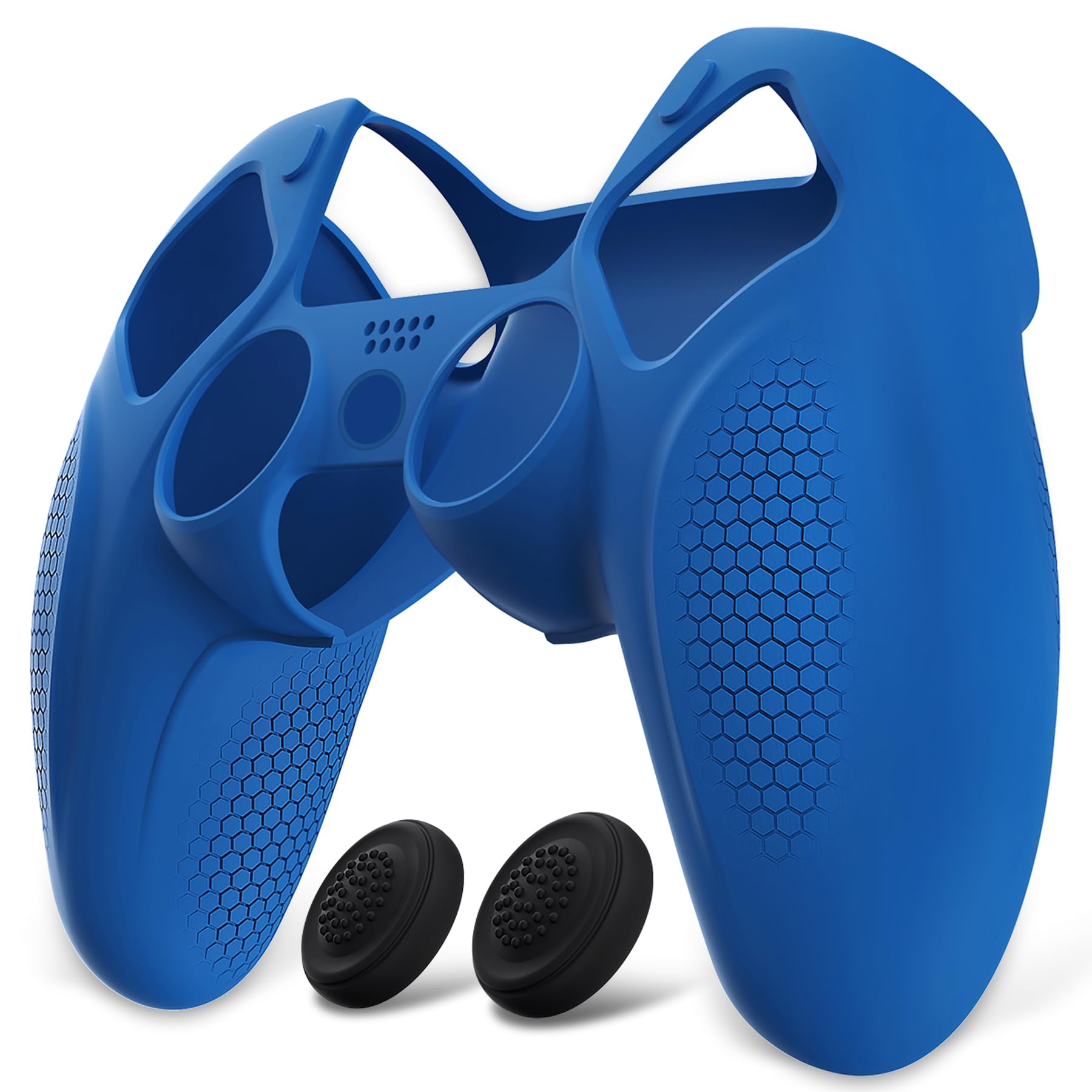 PlayVital Ninja Edition Silicone cover skin for PS5 soft protective cover for fits charging station with protective cover attached controller, PS5, синій
PlayVital Ninja Edition Silicone cover skin for PS5 soft protective cover for fits charging station with protective cover attached controller, PS5, синій