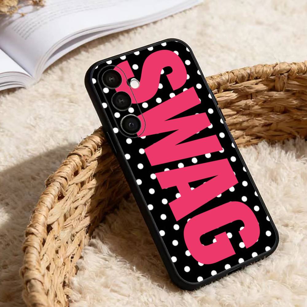 Luxury Y2K Style SWAG Phone Case For Samsung Galaxy A91,80,73,72 ,71,53,52,32 ,31,22,21s,20,Soft Black Case Samsung a51 4g
Luxury Y2K Style SWAG Phone Case For Samsung Galaxy A91,80,73,72 ,71,53,52,32 ,31,22,21s,20,Soft Black Case Samsung a51 4g