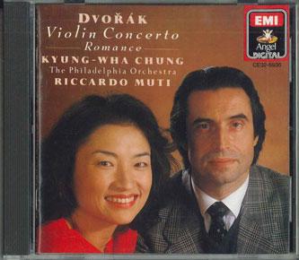 CD A. DVORAK - Violin Concerto: Chung Kyung-wha(Vn CE325935 TOSHIBA EMI Japan Classical Used
CD A. DVORAK - Violin Concerto: Chung Kyung-wha(Vn CE325935 TOSHIBA EMI Japan Classical Used