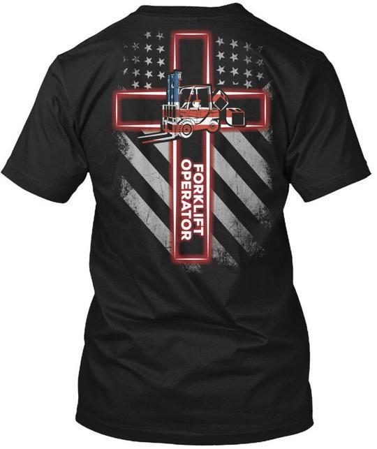 Proud Forklift Operator - T-Shirt Made in the USA Size S to 5XL Unisex T-Shirt S
Proud Forklift Operator - T-Shirt Made in the USA Size S to 5XL Unisex T-Shirt S
