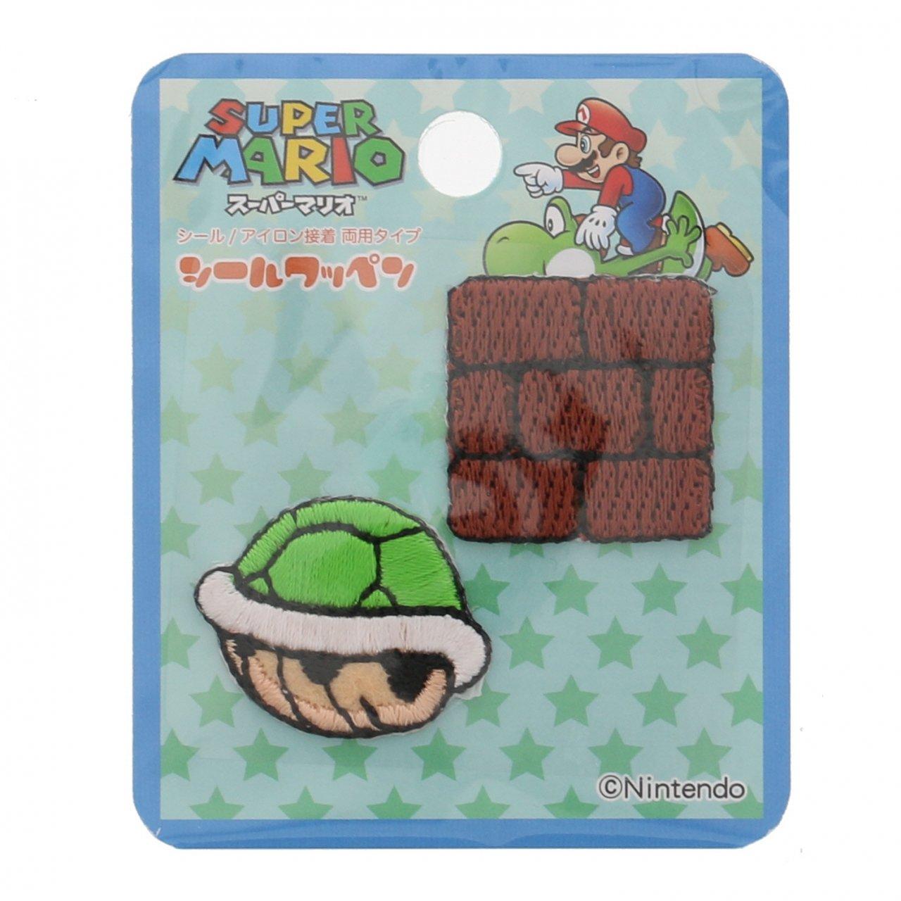 Inagaki Clothes Super Mario Seal Patch Dual Use Adhesive MRS012 Block/Koura Seal/Iron
Inagaki Clothes Super Mario Seal Patch Dual Use Adhesive MRS012 Block/Koura Seal/Iron