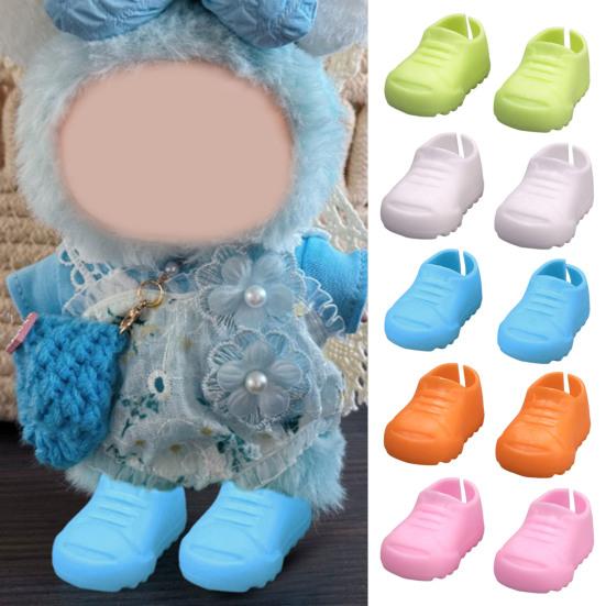 Doll Shoes for 17cm La Bubu Soft Mini Boots Doll Display Footwear Cute Fashion Accessories Gift for Doll Collection Display
Doll Shoes for 17cm La Bubu Soft Mini Boots Doll Display Footwear Cute Fashion Accessories Gift for Doll Collection Display