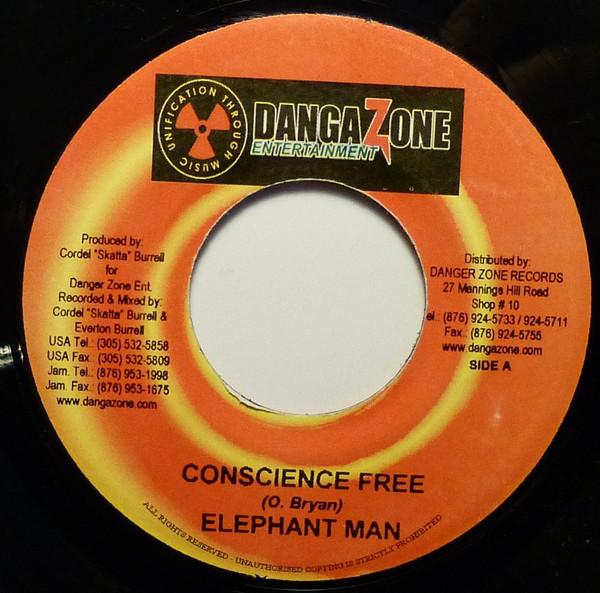 7inch Record ELEPHANT MAN - Conscience Free NONE Danga Zone Ente 2006 Jamaica Reggae, Ska & Dub Used
7inch Record ELEPHANT MAN - Conscience Free NONE Danga Zone Ente 2006 Jamaica Reggae, Ska & Dub Used