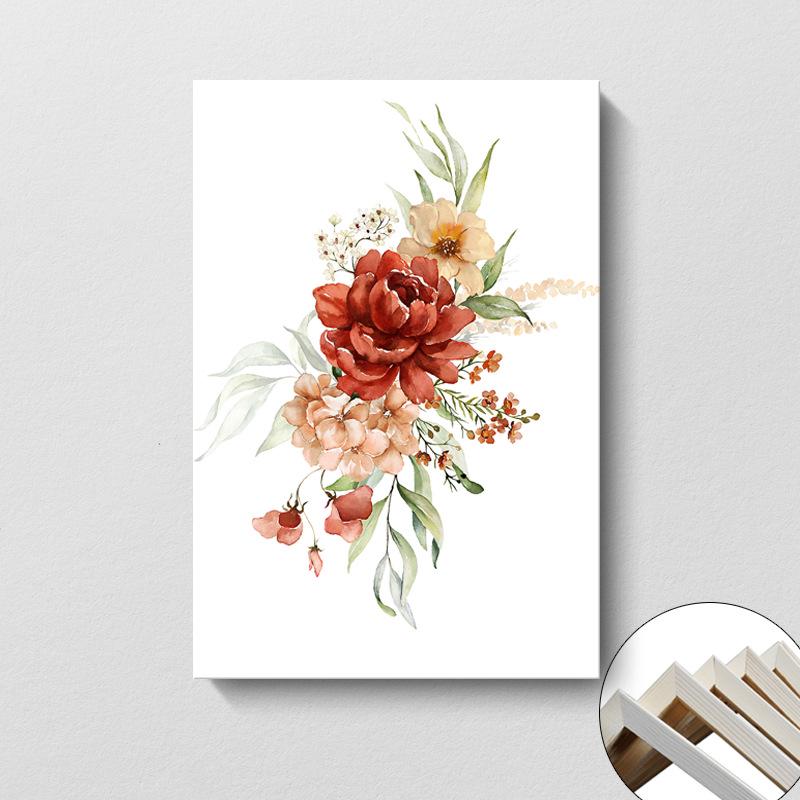 Bohemian Green Plant & Watercolor Flower Canvas Mural for Restaurant Decor 30x40cm
Bohemian Green Plant & Watercolor Flower Canvas Mural for Restaurant Decor 30x40cm