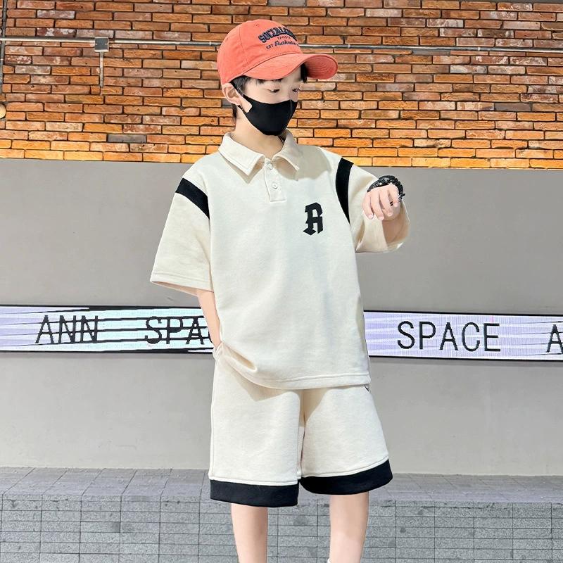 5-14 Years Summer Boys Clothing Sets New Letter Fashion T-Shirt + Shorts 2Pcs Boys Suits Birthday Gift Teenagers Kids Clothes 170 білий
5-14 Years Summer Boys Clothing Sets New Letter Fashion T-Shirt + Shorts 2Pcs Boys Suits Birthday Gift Teenagers Kids Clothes 170 білий