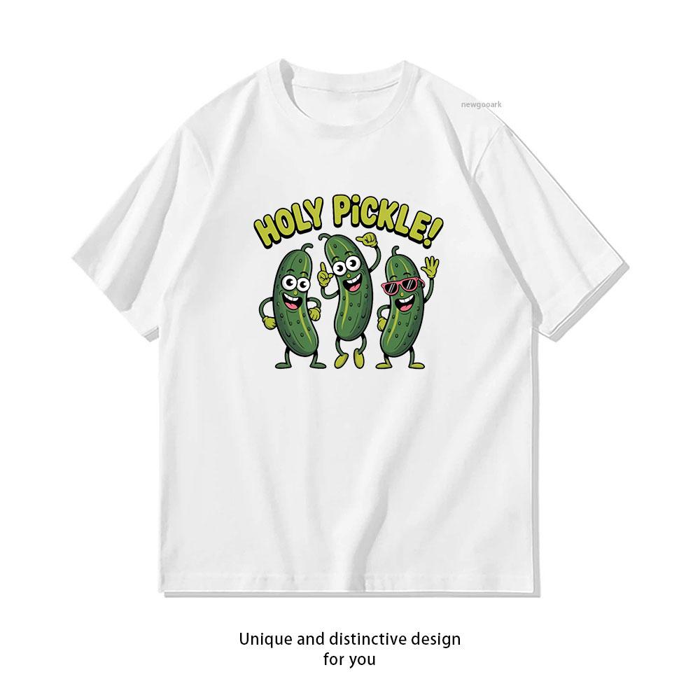 Holy Pickle Funny Dancing Pickles Cartoon Classic TShirt Women Unisex Adult Casual cotton printed t shirts 3XL
Holy Pickle Funny Dancing Pickles Cartoon Classic TShirt Women Unisex Adult Casual cotton printed t shirts 3XL