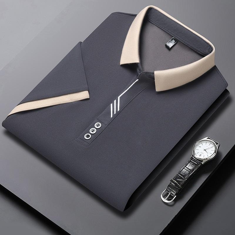 Men s Contrast Collar Polo Shirt Business Casual Short Sleeve Breathable Fabric 4XL сірий
Men s Contrast Collar Polo Shirt Business Casual Short Sleeve Breathable Fabric 4XL сірий