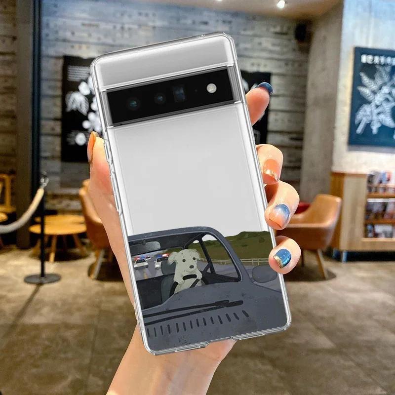 Funny Cartoon Dog Phone Case for Google Pixel 9 9 Pro XL 6 6A 5G 8 Pro 7 Pro 7A 7 Case Transparent Soft TPU Clear Cover Fundas Pixel 6
Funny Cartoon Dog Phone Case for Google Pixel 9 9 Pro XL 6 6A 5G 8 Pro 7 Pro 7A 7 Case Transparent Soft TPU Clear Cover Fundas Pixel 6
