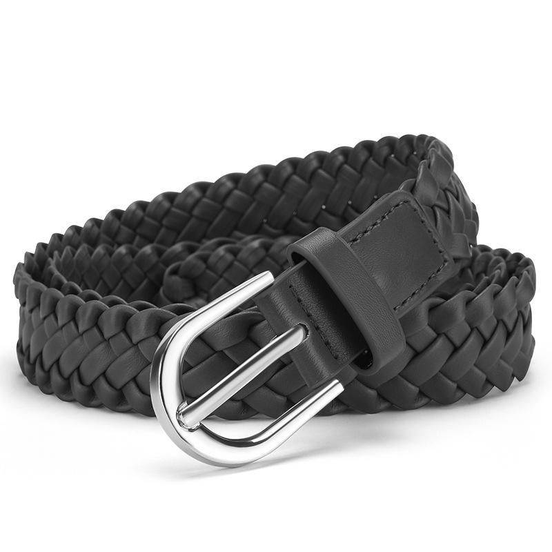Meier Woven retro women s belt - perfect for casual pants and dresses - slim, hole-free leather belt for women Total length 110, width 2.5 чёрный
Meier Woven retro women s belt - perfect for casual pants and dresses - slim, hole-free leather belt for women Total length 110, width 2.5 чёрный