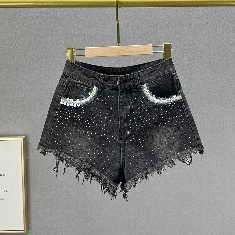 Европейская станция Джинсовые шорты Высокая посадка Необработанный край А-силуэт Горячая отделка Smoke Gray M
Европейская станция Джинсовые шорты Высокая посадка Необработанный край А-силуэт Горячая отделка Smoke Gray M