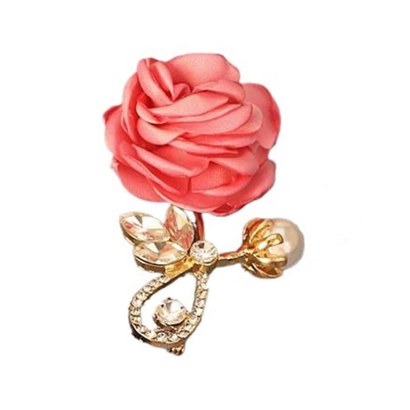 Handmade Rose Brooch with Sparkling Rhinestones Stylish Lapel Pin for Evening Dresses and Business Attire 1
Handmade Rose Brooch with Sparkling Rhinestones Stylish Lapel Pin for Evening Dresses and Business Attire 1
